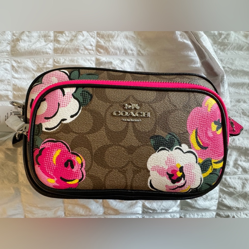 🌸 Coach Rose Court Crossbody Bag 👜🌺